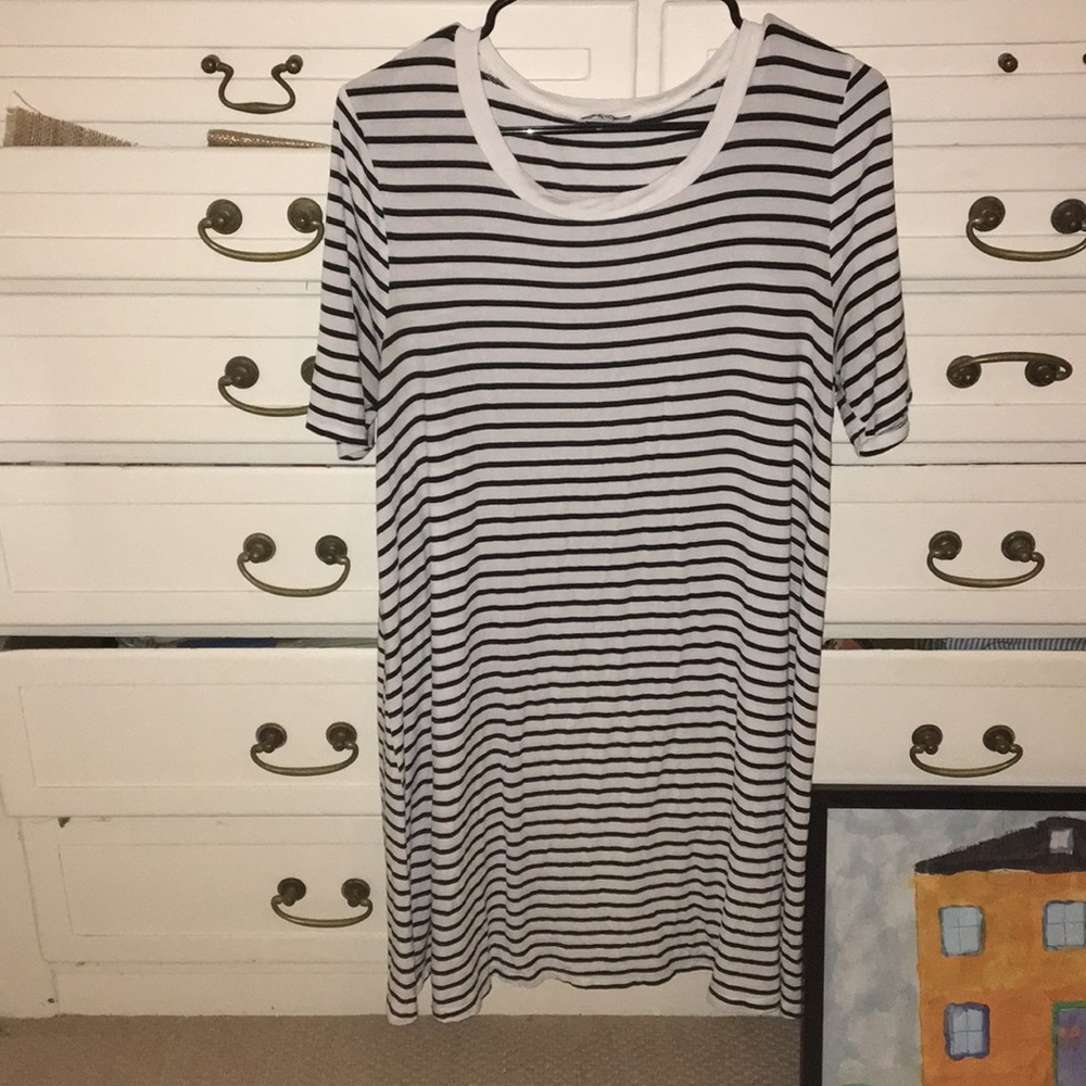 Striped TShirt Dress